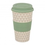 Mug bambou 400 ml Vert RELAXDAYS