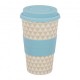 Mug bambou 400 ml bleu RELAXDAYS