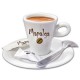 Tasse et sous tasse MAPALGA 7 cl x 6