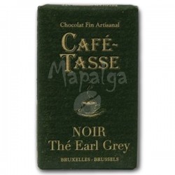 Tablette chocolat noir Thé Earl Grey 9g - CAFE TASSE