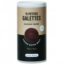 15 petites galettes CACAO Extra Brut GOULIBEUR - 150g