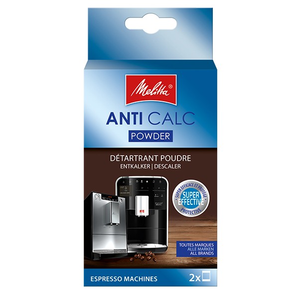 Détartrant en poudre ANTI CALC 6762512 pour espresso automatique - MELITTA  - MAPALGA CAFES