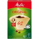 Filtres à café MELITTA ORIGINAL 1X2 (102/80)  40 unités