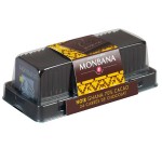 Réglette 24 carrés de chocolat noir origine Ghana 95g MONBANA