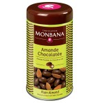Amandes enrobées de chocolat au lait 180g MONBANA