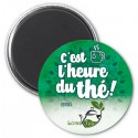 Magnet C'est l'heure du thé LOMATEA - Vert