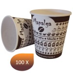 Gobelet carton décor MAPALGA 7Oz 180 ml