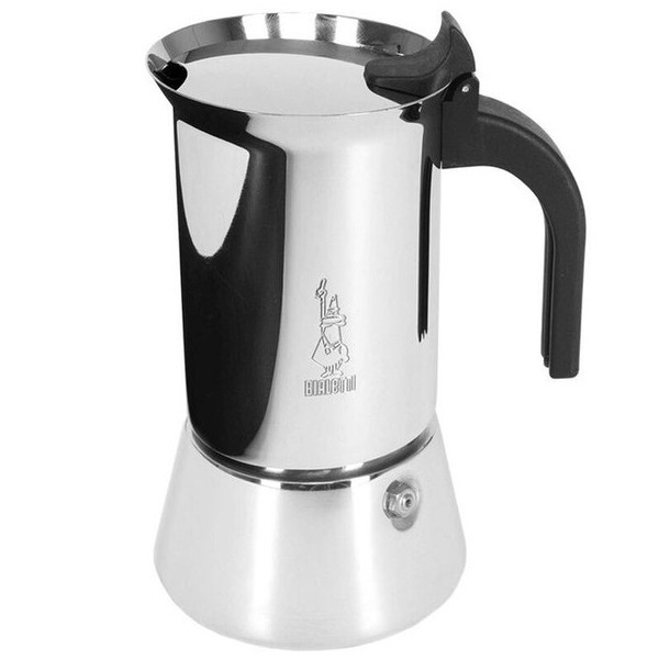 Bialetti Pack cafetière italienne 6 tasses compatible induction et café  moulu