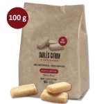 Sachet kraft de sablés CITRON & gingembre 100g