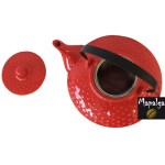 Théière Picot Rouge Céramique 650 ml SEMA DESIGN