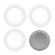 Set de 3 joints + 1 filtre cafetière aluminium 3/4 Tasses - BIALETTI