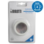Set de 3 joints + 1 filtre cafetière INOX 4 Tasses - BIALETTI