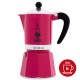 Cafetière Bialetti RAINBOW 6 tasses - Fuschia