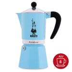 Cafetière Bialetti RAINBOW 6 tasses - Bleue