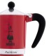 Cafetière Bialetti RAINBOW 3 tasses - Rouge