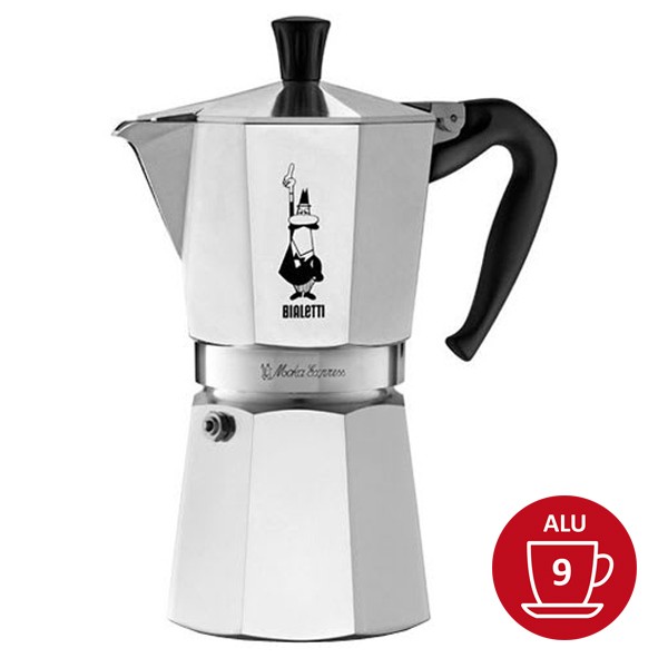 PERCOLATEUR BIALETTI MOKA INDUCTION 6T OR GRIS