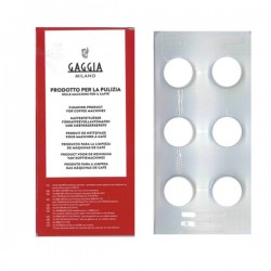 Blister de 6 tablettes de dégraissage GAGGIA 21001685 / 996530010516