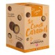 Les Crousti-Caramel croustilles de céréales enrobées de chocolat au lait saveur caramel 135g MONBANA