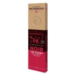 La MONBANETTE barre de chocolat NOIR 72% cacao -40g - MONBANA