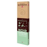 La MONBANETTE barre de chocolat NOIR Amandes caramélisées -40g - MONBANA