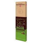 La MONBANETTE barre de chocolat NOIR coeur fondant Praliné noisettes - 40g - MONBANA