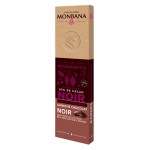 La MONBANETTE barre de chocolat NOIR coeur fondant ganache chocolat noir - 40g - MONBANA
