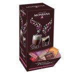 Assortiment de carrés de chocolat 10 saveurs x 200 - 800g - MONBANA