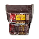 Sachet assortiment de carrés de chocolat noir 4 saveurs x 20 - MONBANA