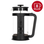 Cafetière à piston Smart noire 8 Tasses BIALETTI