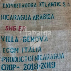 Sac de café vide en toile de jute - ECOM Coffee NICARAGUA