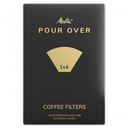 Filtres à café MELITTA POUR OVER 1X4  40 unités