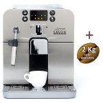 Machine à café automatique BRERA SILVER GAGGIA 10003083 + 2kg Café + 4 verres espresso