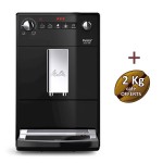 Machine à café Purista Noire F230-102 MELITTA + 3 KG de café offerts