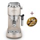 Machine à café DELONGHI Dedica Metallics beige - EC 795.BG + 1 Kg de café moulu OFFERT