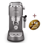 Machine à café DELONGHI Dedica Barista - EC 795.GY + 1 Kg de café moulu OFFERT