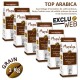 Pack x 6 Café grain TOP ARABICA - 1Kg - MAPALGA
