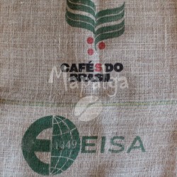 Sac de café vide en toile de jute - CAFES DO BRESIL - EISA