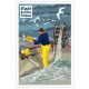 Carte postale Le Pêcheur sur son chalutier - CAFÉ DU VIEUX PÊCHEUR