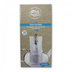 Filtre à thé extra-large en papier x 100 Taille L - CHACULT