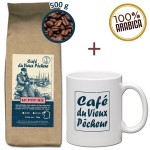 RECHARGE Café grain LE PTIT MIC 500g - CAFÉ DU VIEUX PÊCHEUR