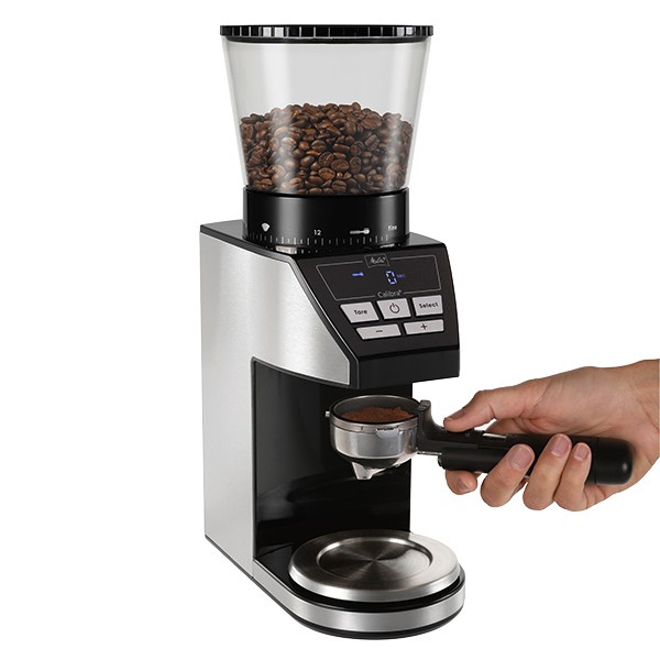 Moulin à café électrique avec balance intégrée CALIBRA - MELITTA + 1 Kg de café  grain OFFERT - MAPALGA CAFES