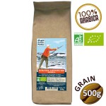 Café grain arabica SUMATRA LINTONG BIO 500g - CAFÉ DU VIEUX PÊCHEUR