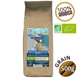 Café grain arabica PÉROU SAN IGNACIO BIO 500g - CAFÉ DU VIEUX PÊCHEUR