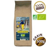 Café grain 100% arabica RETOUR DE PÊCHE BIO 500g - CAFÉ DU VIEUX PÊCHEUR