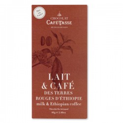 Tablette Lait Café Ethiopie CAFE-TASSE 85g