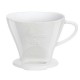 Support filtre porcelaine blanc1x4 MELITTA 6763134