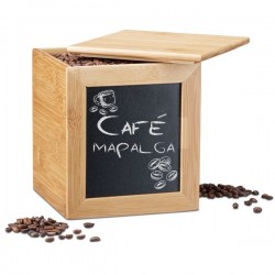 Boite de rangement café grain Bambou MAPALGA