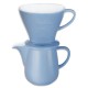 Verseuse et porte filtre porcelaine Pour Over Set - MELITTA