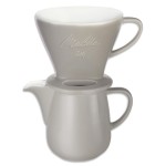 Verseuse et porte filtre porcelaine Pour Over Set - MELITTA