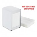 Distributeur de serviettes retro Blanc Relax Days 10025508 avec 500 serviettes offertes